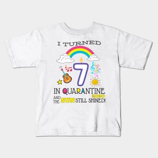 Quarantine 7th Birthday 2020 Kids T-Shirt
